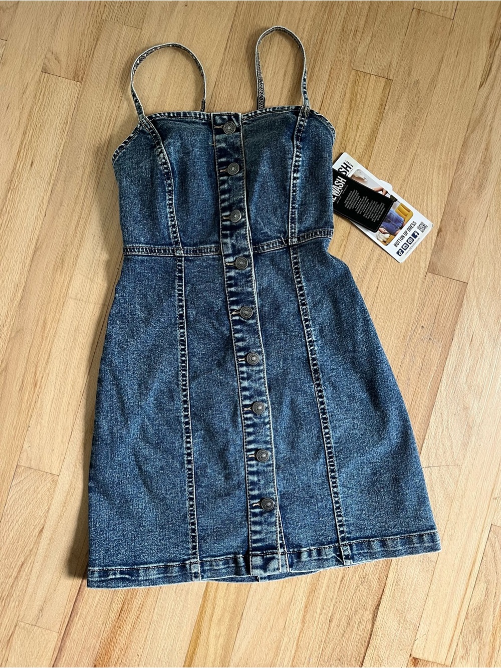 Rewash button up Demim dress
